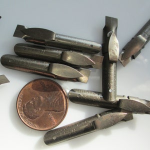 New Old Vintage Stock Brause Calligraphy Pen Nibs