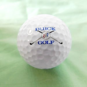 Buick Logo Golf Ball Vintage Top-Flite Tour