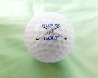 Buick Logo Golf Ball Vintage Top-Flite Tour