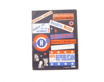 1968 U.P. Presidential Election, Informations & Documents No 268 FRENCH TEXT, U.S. Electoral Process