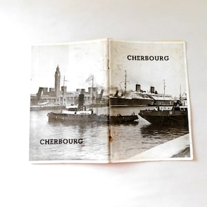 Guide to Cherbourg and the Cotentin in FRENCH Cherbourg et sa Region 1930s Maps & Photos