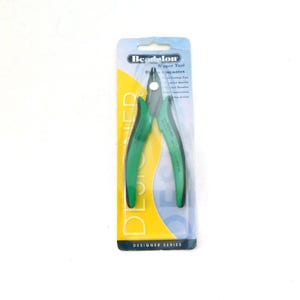 Beadalon Nipper Tool, Flush Cutting Tips, Designer Series 202S, New in package, Made in Italy