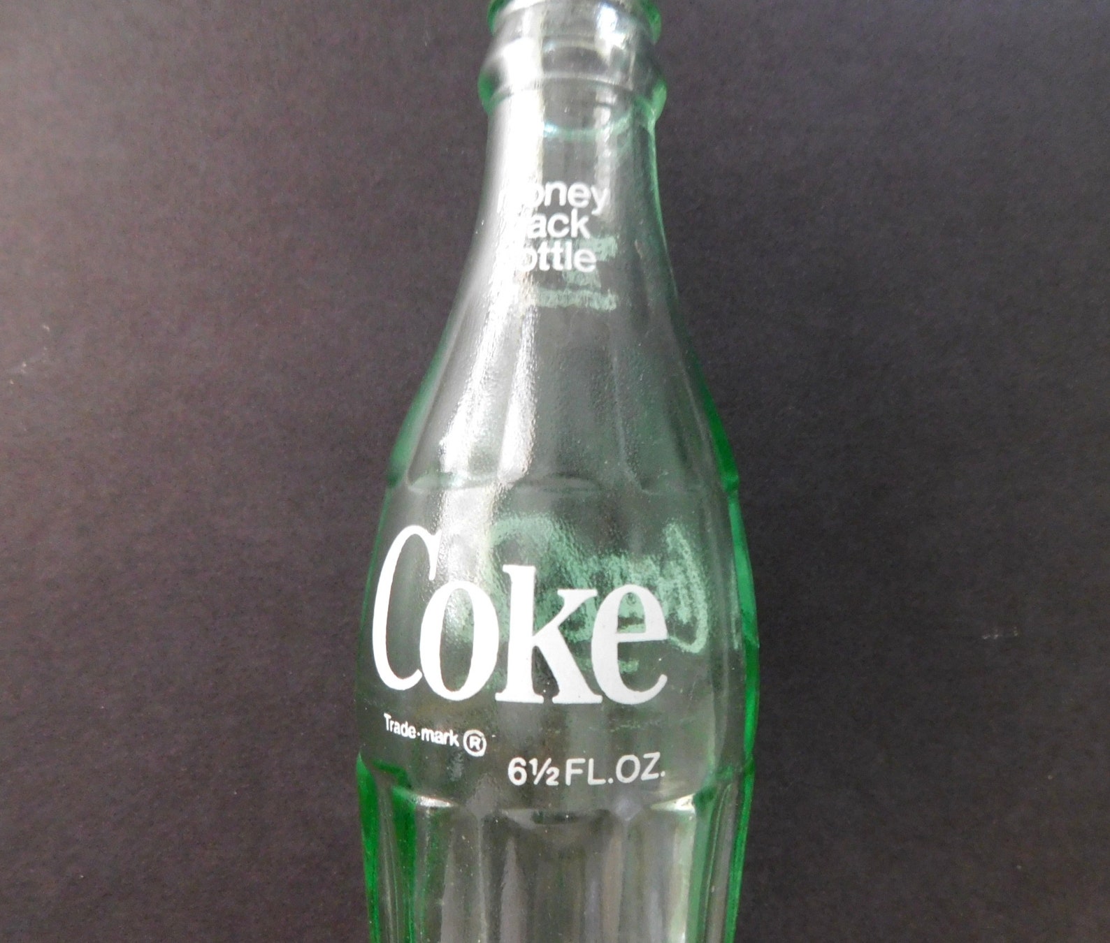 Vintage Green Coke Bottle 65 Ounces Crookston Minnesota 1960s Etsy