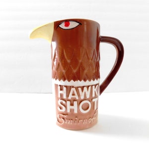Vintage Smirnoff Hawk Shot Mug 1970 with Recipe on Bottom 11 ounces