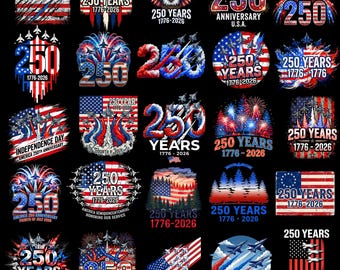 USA 250 Years Airshow PNG Bundle, 1776 2026 Patriotic Jets Png,4th Of July Military Aircraft Sublimation, USA Air Force Png,Digital Download