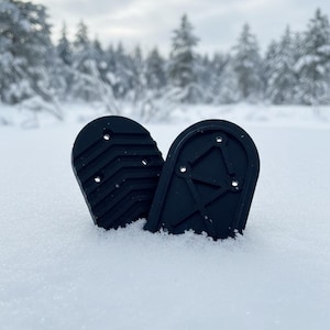 Salomon Evolution/Performa skischoenvervanging hielzool: 3D-geprinte TPU (2 x)