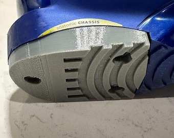 Ersättningssulor för Salomon Evolution 9.0 och 8.0 pjäxor TPU halkfri köldtålig hållbar pjäxa med 5 skruvar