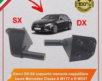 Trunk Shelf Support Hooks – Mercedes A-Class W177 & B-Class W247