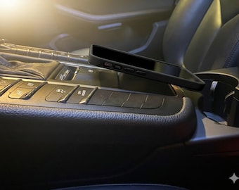Porsche Macan 3D Printed MagSafe Phone Mount | Custom Console Charger Holder