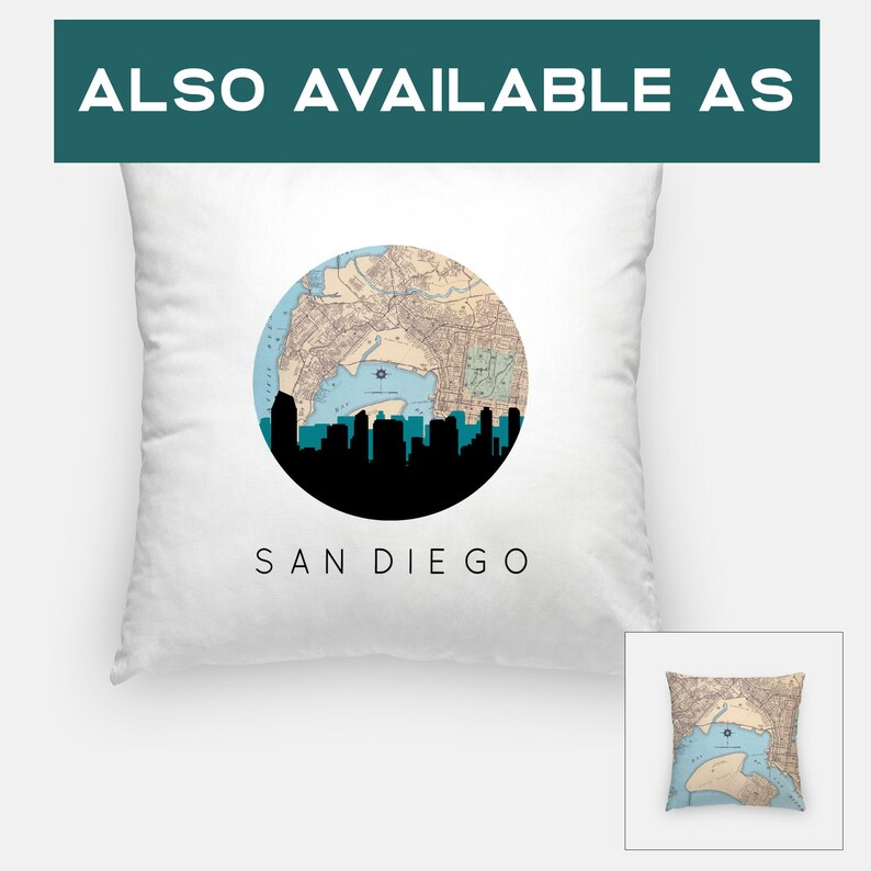 San Diego wall art, San Diego map print, San Diego wall art, San Diego print, San Diego skyline, San Diego, California wall art, city map image 7