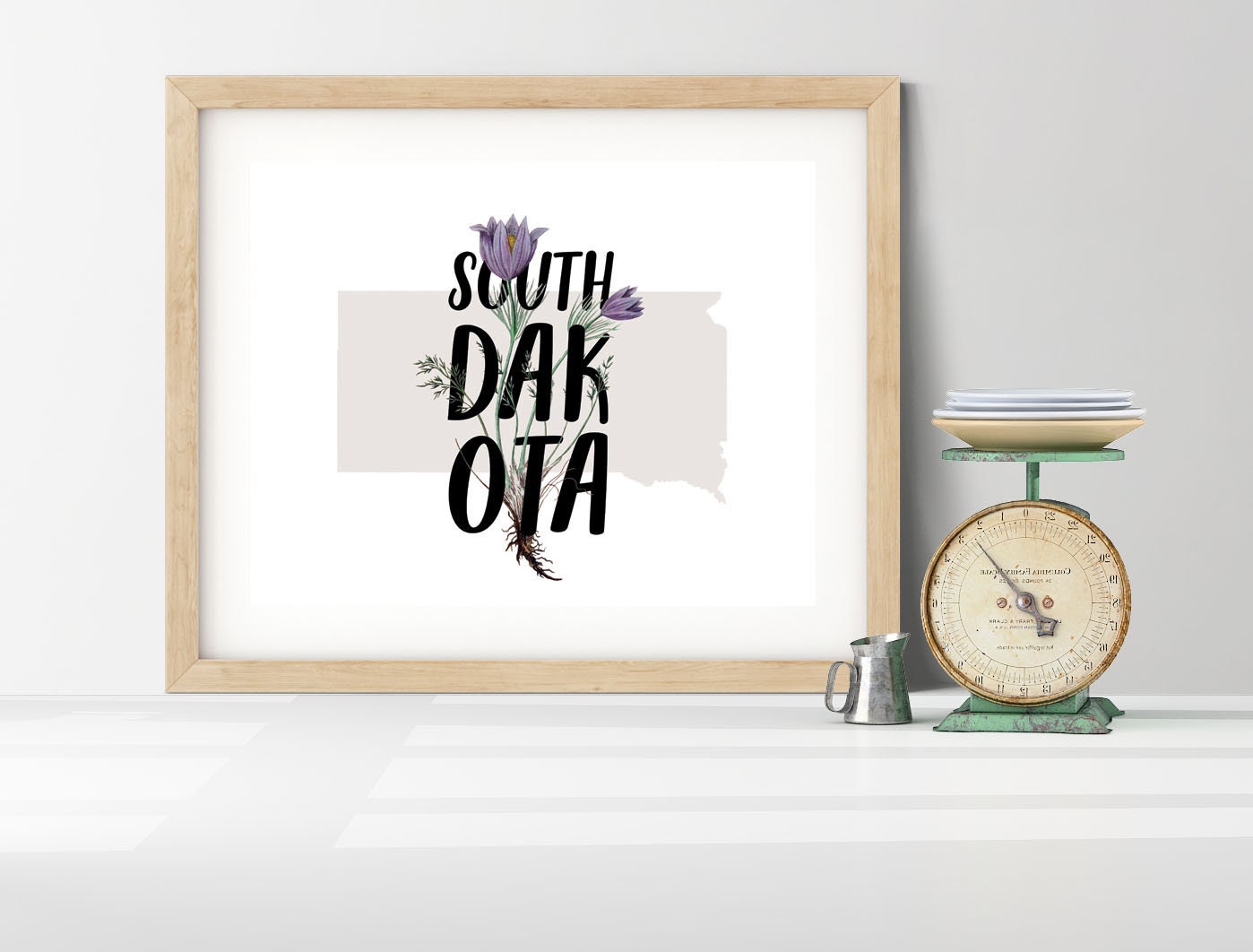 South Dakota art gallery wall set South Dakota wall art Etsy