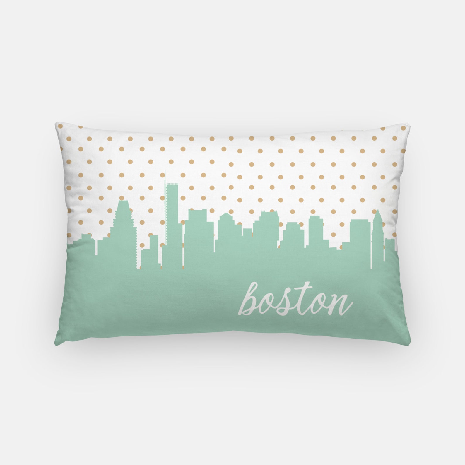Boston Home Decor Boston Skyline Pillow Boston Girl Boston Etsy