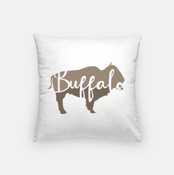 Buffalo Pillow Buffalo New York Pillow New York Home Decor Etsy