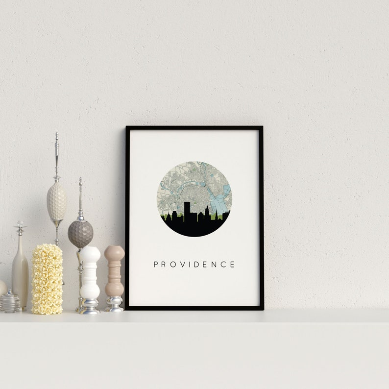 Providence RI Providence Art Providence Rhode Island City Etsy