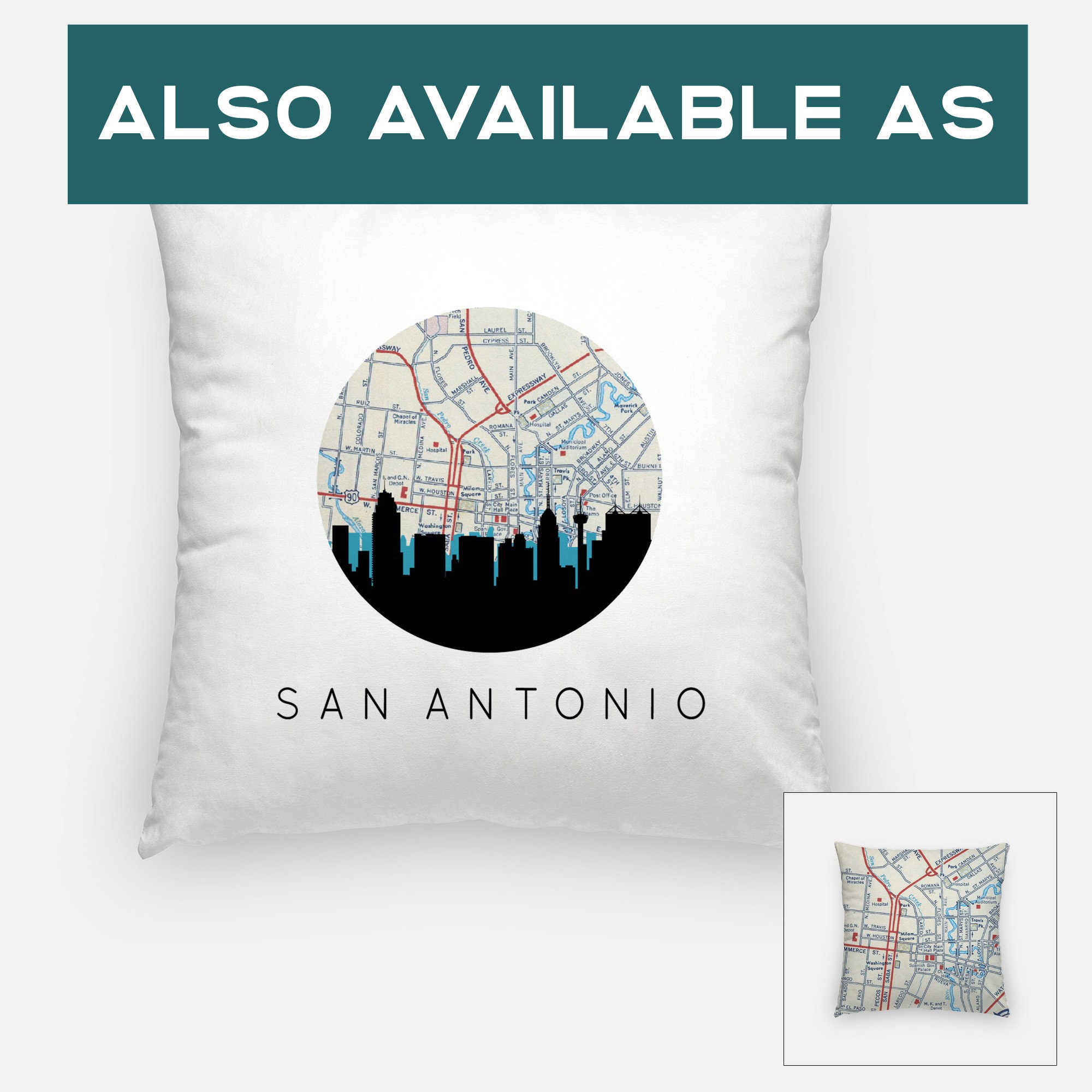 San Antonio Texas wall art Texas apartment decor San Antonio Etsy
