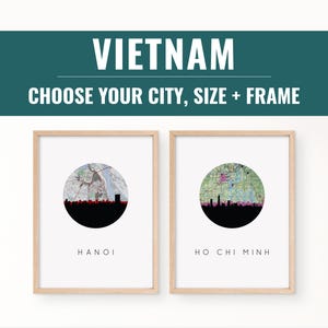 Vietnam Print | Stunning Vietnamese Art Print & Hanoi Poster, Perfect for Home Decor and Unique Gifts from Ho Chi Minh