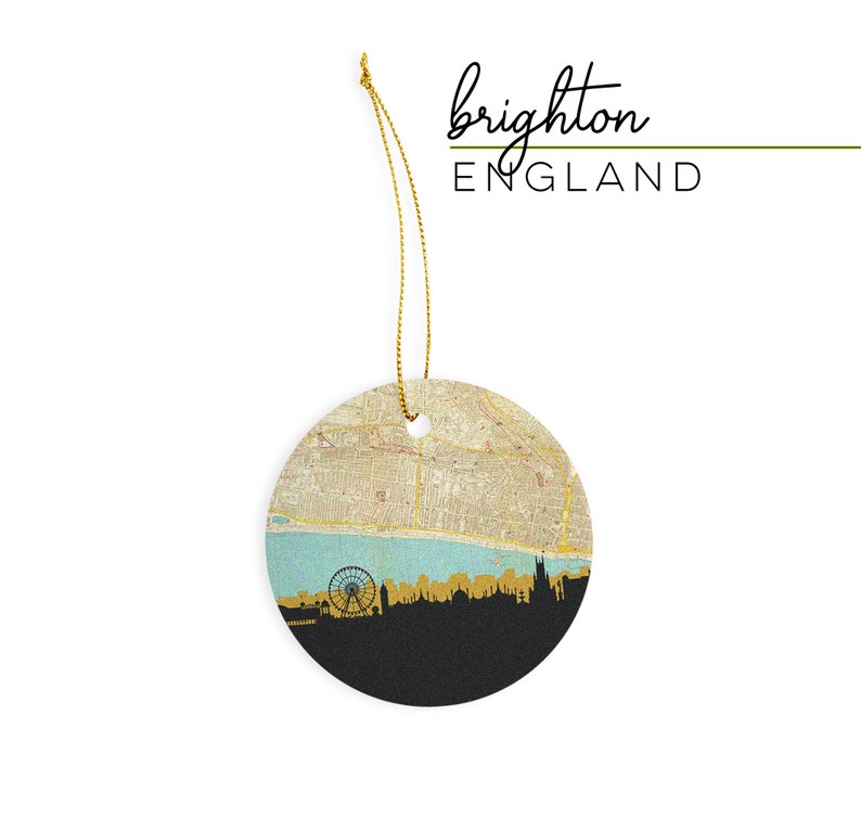 PaperFinchDesign England City Skyline Ornament - Thumbnail 3