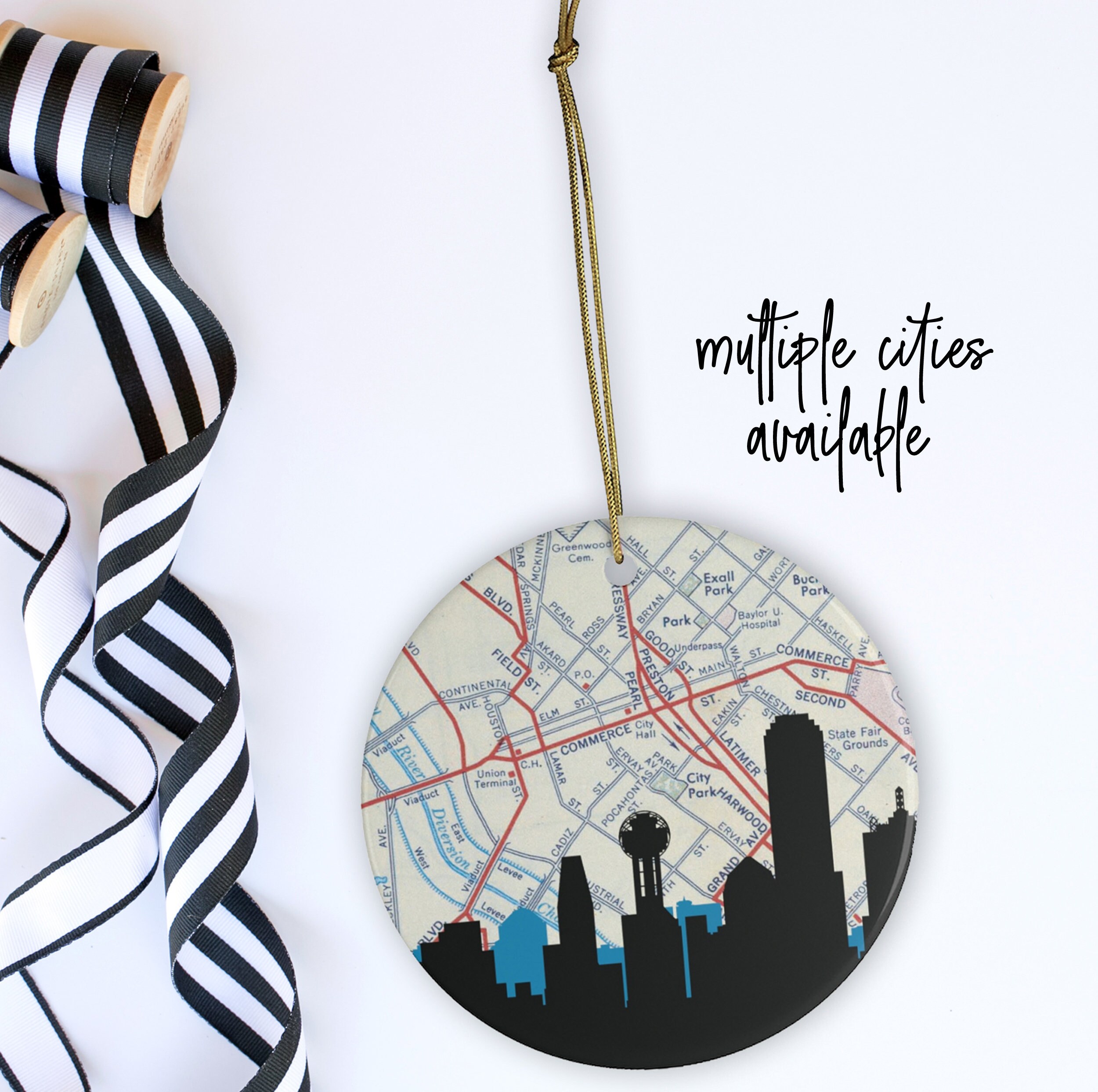 Texas gifts Dallas Texas ornament Houston ornament Austin | Etsy
