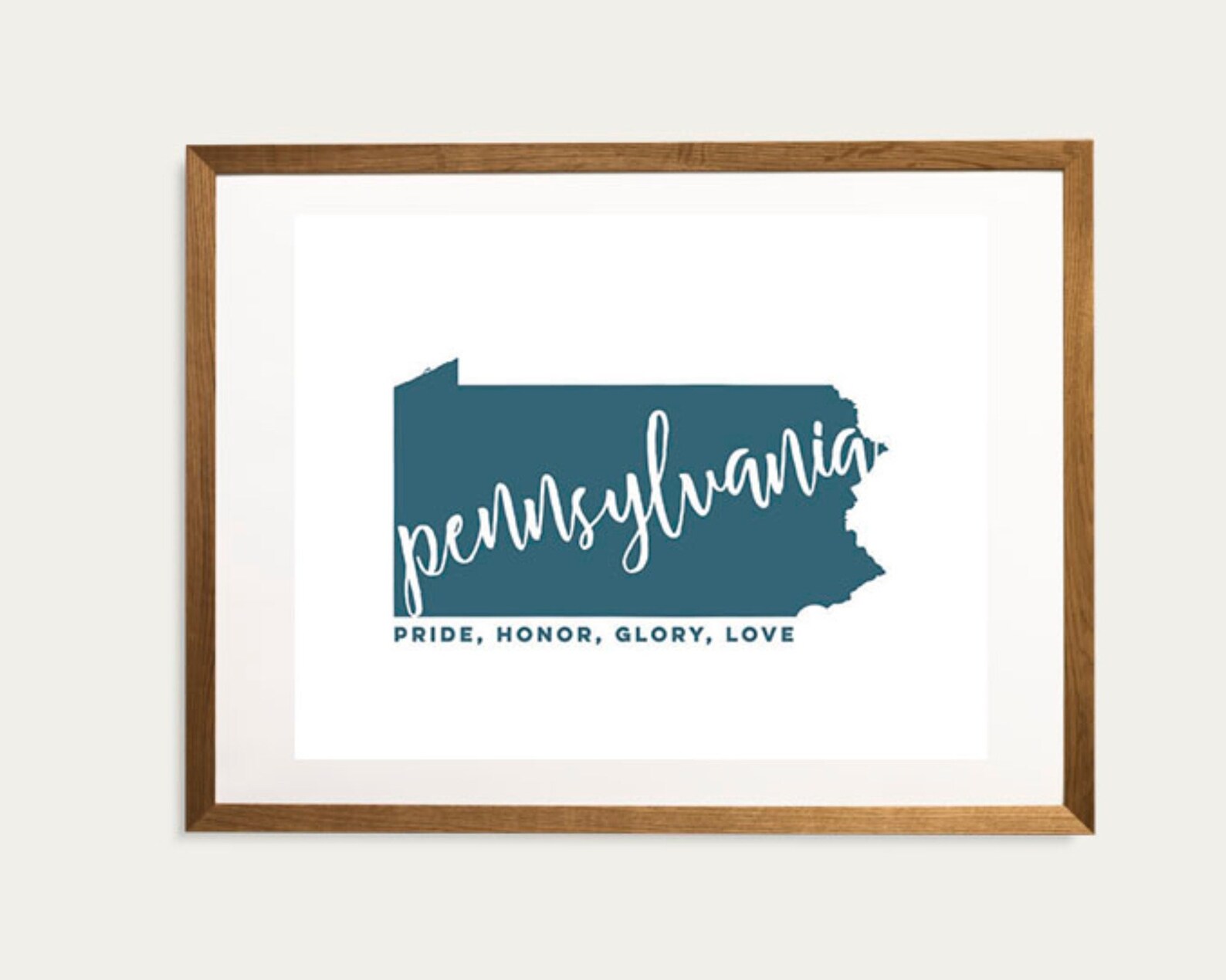 Pennsylvania Art Pennsylvania Wall Art Pennsylvania Print Etsy