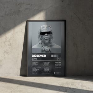 Gunna Ds4ever Album Poster - Etsy
