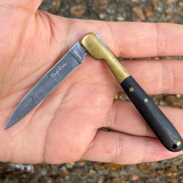 Vintage Rough Ryder Toothpick Folding Knife