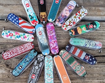 Używany, limitowany zestaw narzędzi wielofunkcyjnych Swiss Army Victorinox, 58 mm, różne kolory