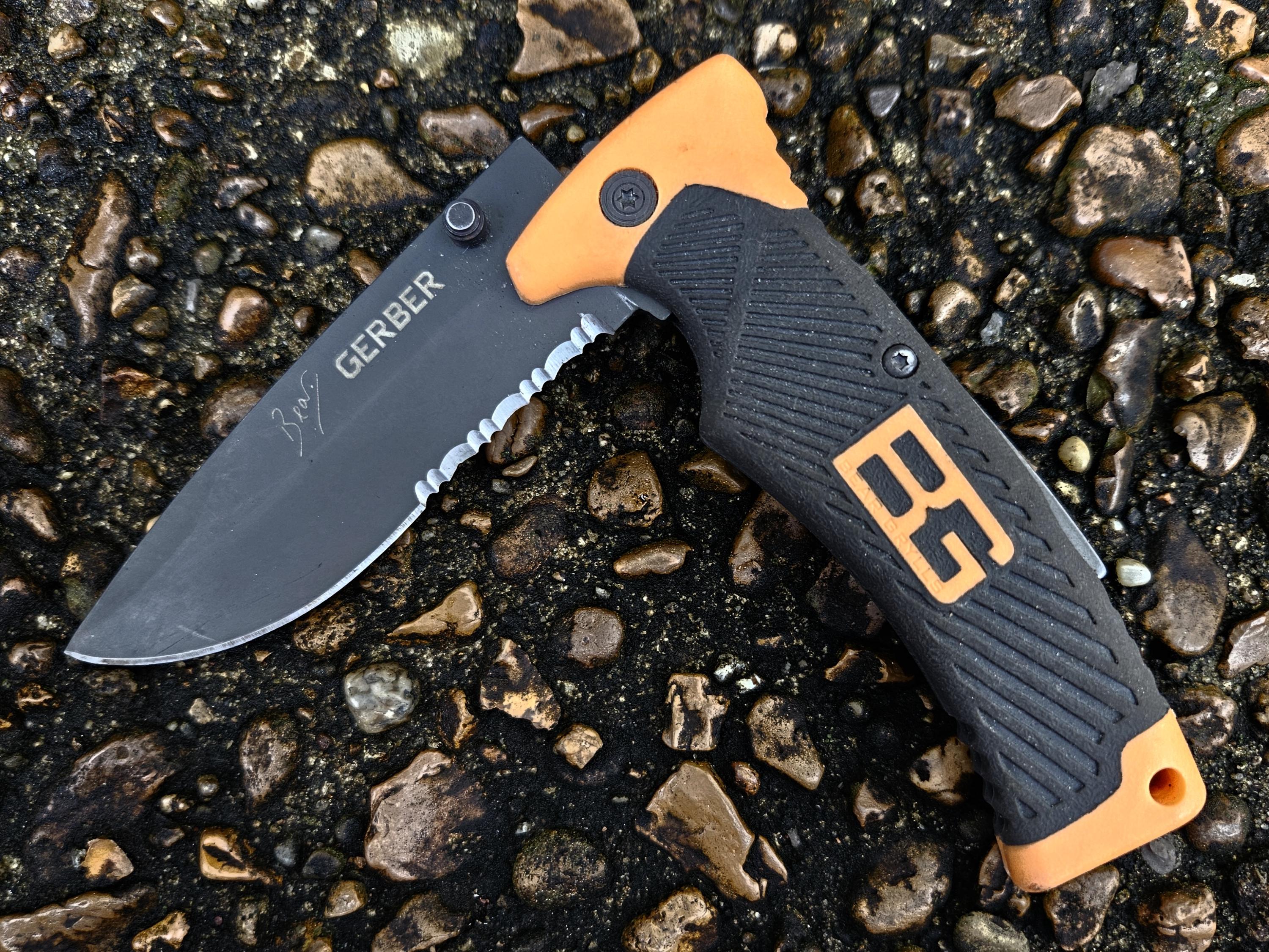 Vintage Gerber Folding Knife - Etsy