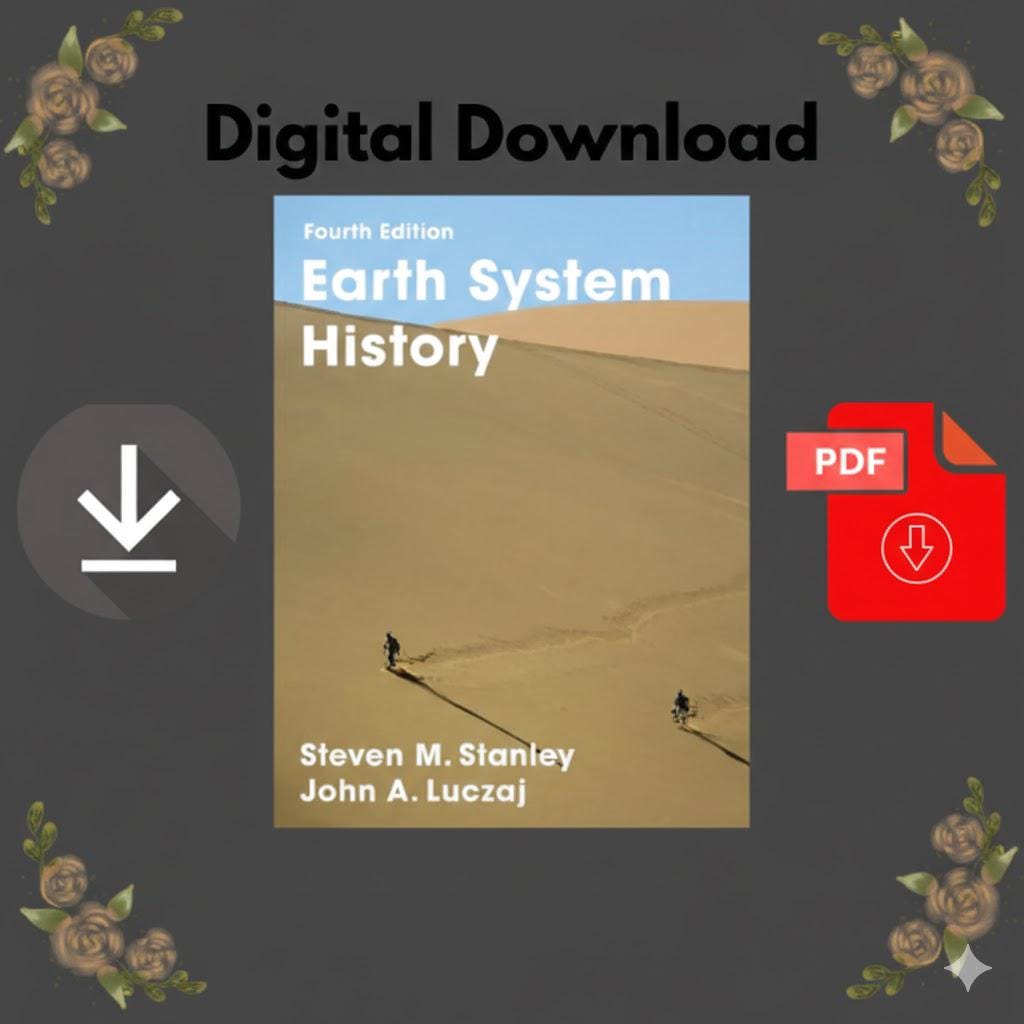 Earth System History 4th Edition - Etsy