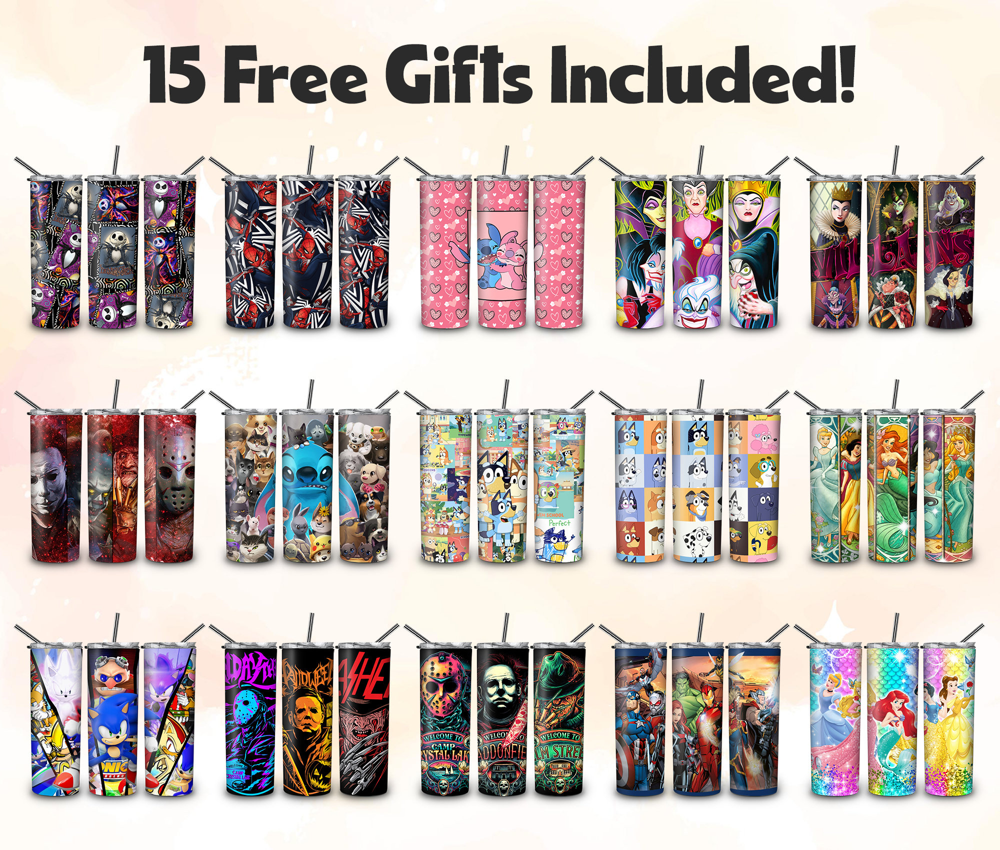 3D Snowman 20 Oz Skinny Tumbler Wrap Png Sublimation Instant Download ...