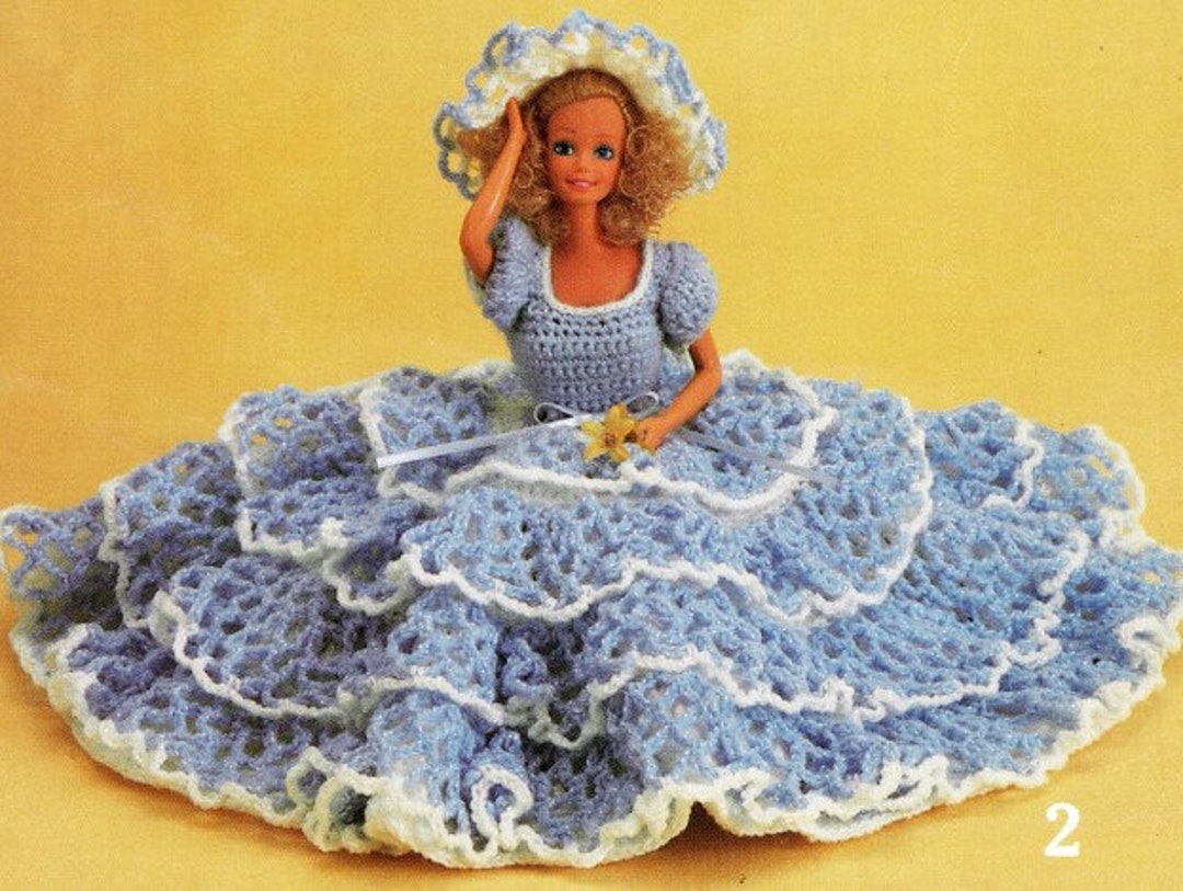 Dream Time Barbie Princess Crochet Pattern-CGCT-100656