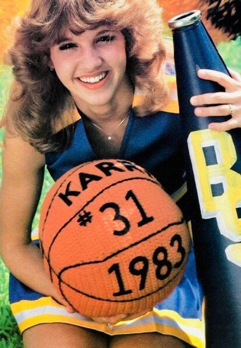 Vintage Crochet Pattern Amigurumi Basketball Plush Pillow Toy Etsy