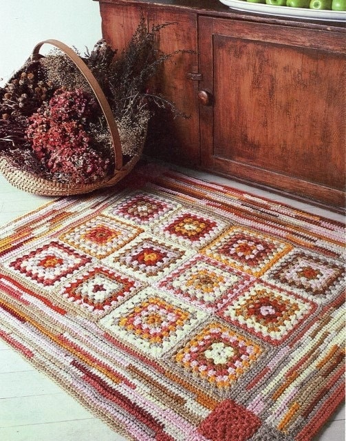ラグ・カーペット Kroi Geometry square rug-blanket ラグ・カーペット