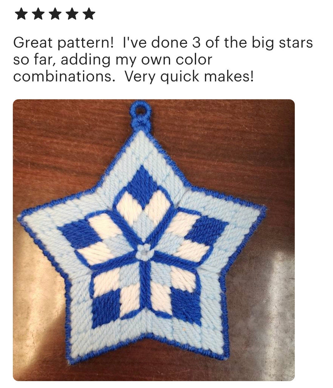 vintage-plastic-canvas-christmas-ornament-pattern-icy-blue-stars-tree-decorations-pdf-pattern-instant-digital-download-etsy