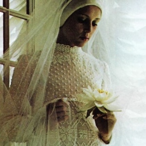 Vintage Heirloom Filet Crochet Wedding Dress Bride Bridal Long Maxi Gown PDF Pattern INSTANT Digital DOWNLOAD