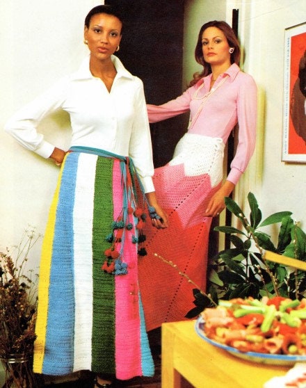 Striped top skirt design