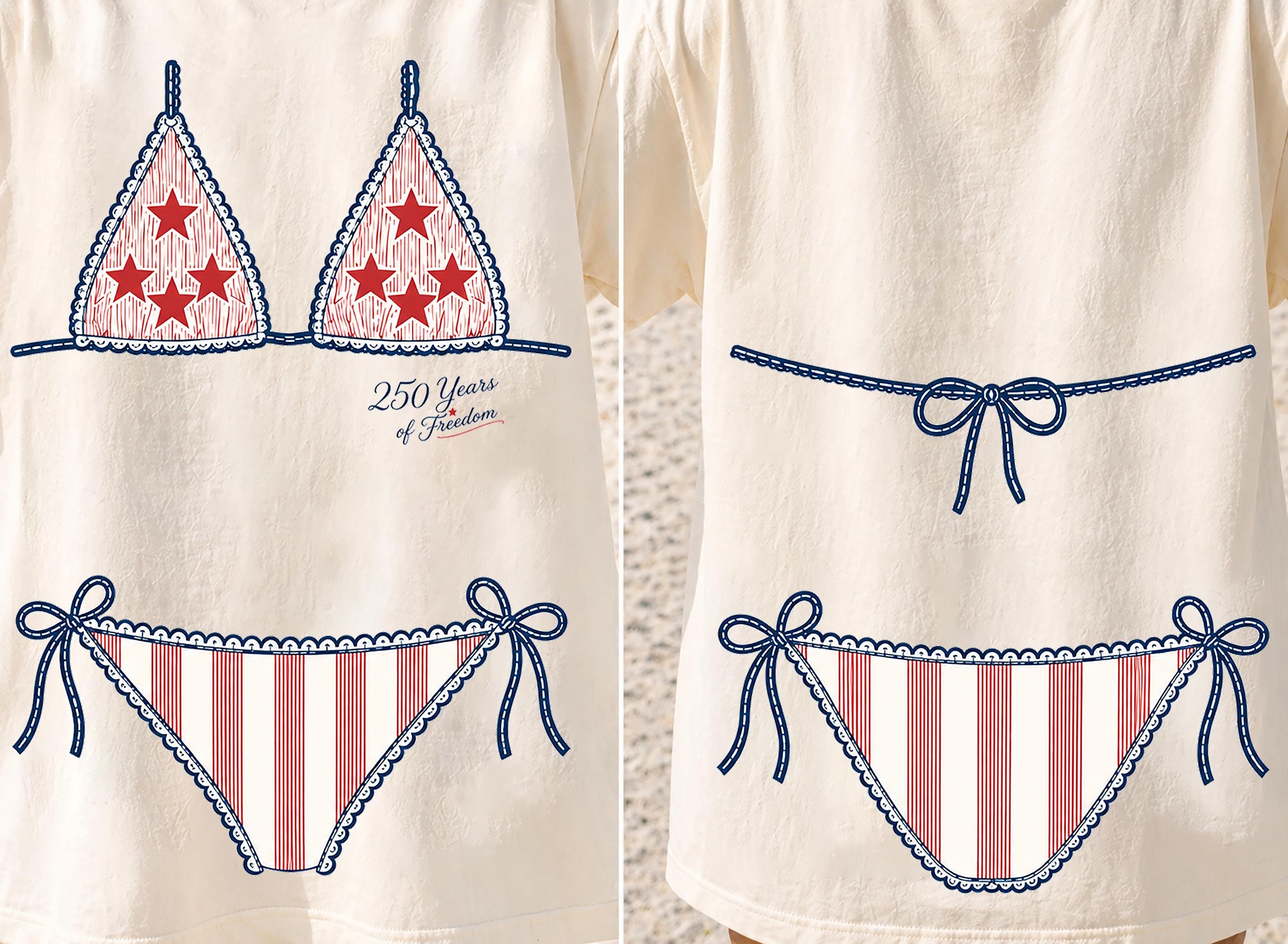 American flag bikini - Etsy 日本