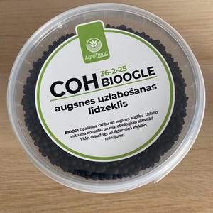 COH 36-2-25 Biokolsgödsel | Organiskt koljordförbättringsmedel | Idealisk för gräsmattor, trädgårdar och krukväxter