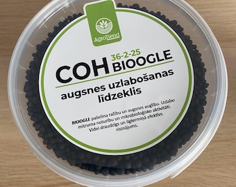 COH 36-2-25 Fertilizzante Biochar / Ammendante del terreno al carbonio organico / Ideale per prati, giardini e piante da appartamento