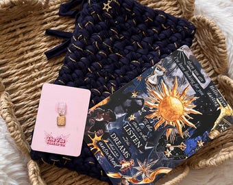 Étui Kindle au crochet inspiré d'ACOTAR | Coffret cadeau pour lecteurs passionnés de fantasy