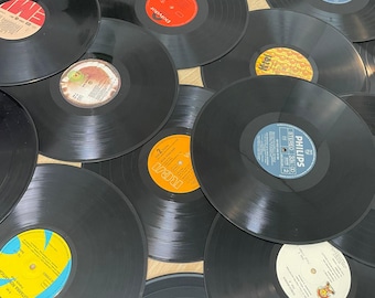 Vintage LP Records for DIY Crafts - Upcycled Vinyl Art, Projects & Home Decor