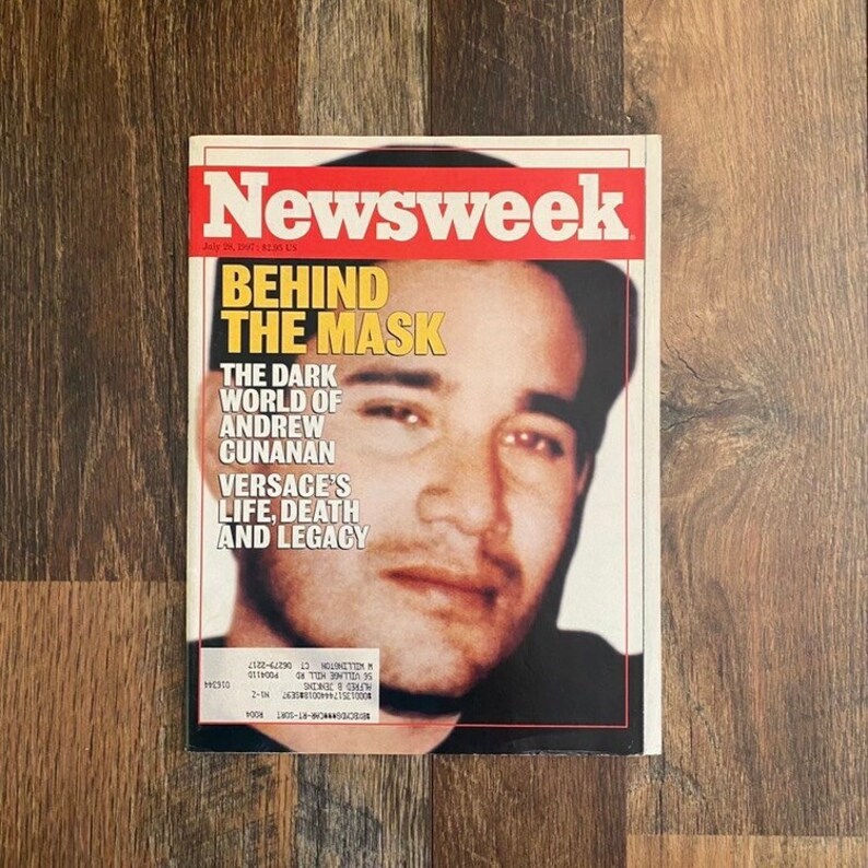 Newsweek Andrew Cunanan Behind The Mask True Crime Magazine Gianni Versace Death image 1