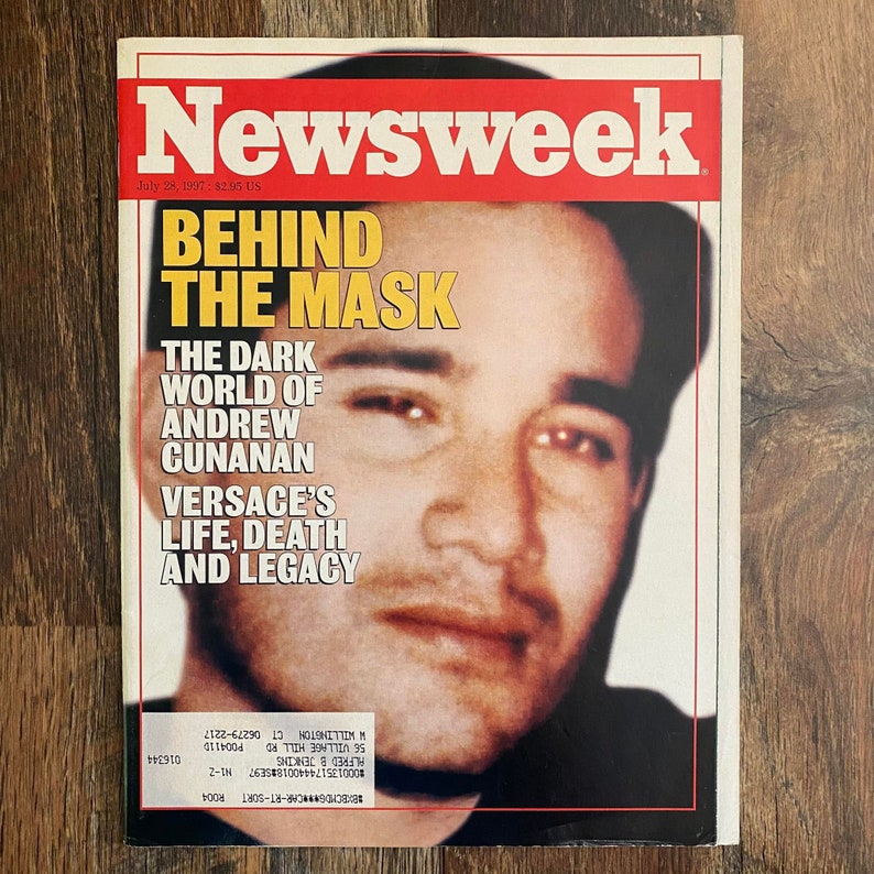 Newsweek Andrew Cunanan Behind The Mask True Crime Magazine Gianni Versace Death image 2