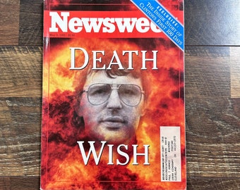 Newsweek Magazine Waco Cult David Koresh Death Wish Magazine