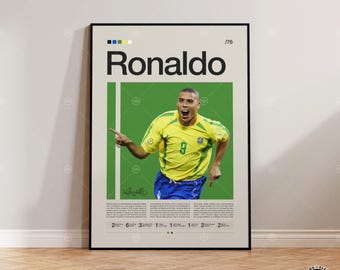 リバウド、ロナウド、ロナウジーノ、ブラジルのサッカーレジェンド、3R