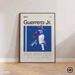 Guerrero Jr Poster - Etsy