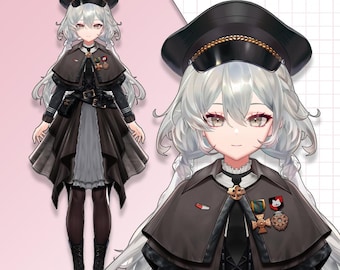 Modelo Vtuber Live2D prediseñado: listo para usar, compatible con VTubeStudio