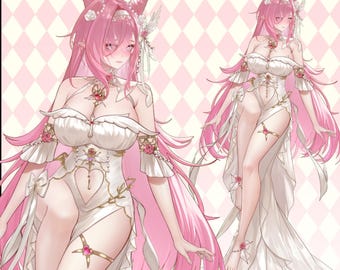 Premade Live2D Vtuber-model: klaar voor gebruik, compatibel met VTubeStudio