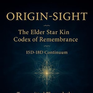 LA VISTA DELL'ORIGINE - Codice del Ricordo degli Anziani delle Stelle Una Creazione in Divenire 12D - 15D Trasmissione dal lignaggio Eterno