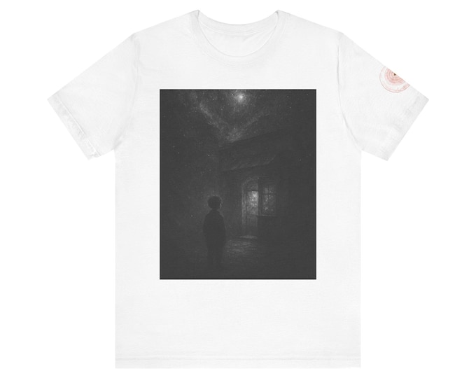 Mystical Dreamy Art Unisex Tee - Night Vibes Stargazer Cozywear