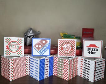 TMNT Pizza Box Deck Box | 3D Printed PLA Card Holder (sneakypanda